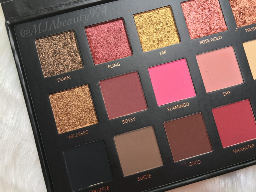 Parti à gauche de la palette !