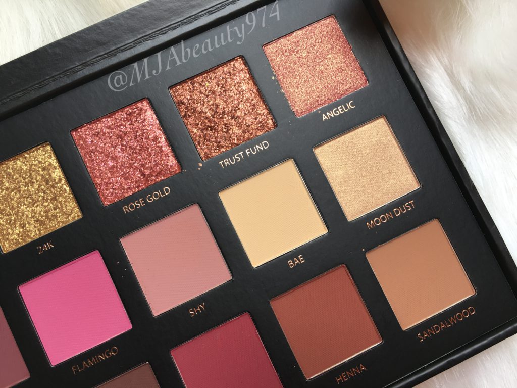 Parti à droite de la palette