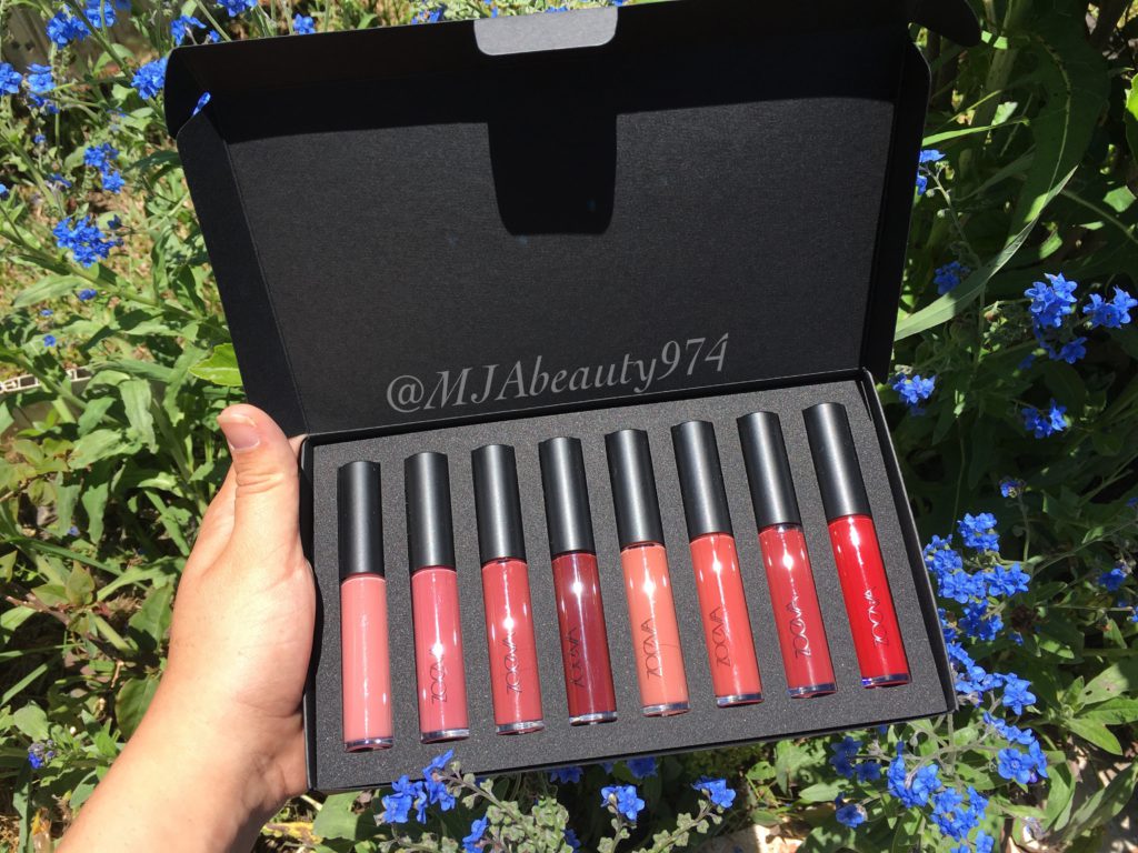 8 Liquid matte lipsticks 
